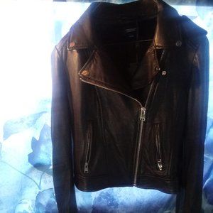 100 % Leather Moto LaMarque Jacket